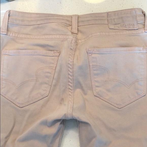 Big Star Khaki Colored Jeans, Size 27 - Picture 1 of 5